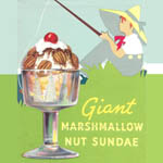 3 Sundae Posters from J. Hungerford Smith