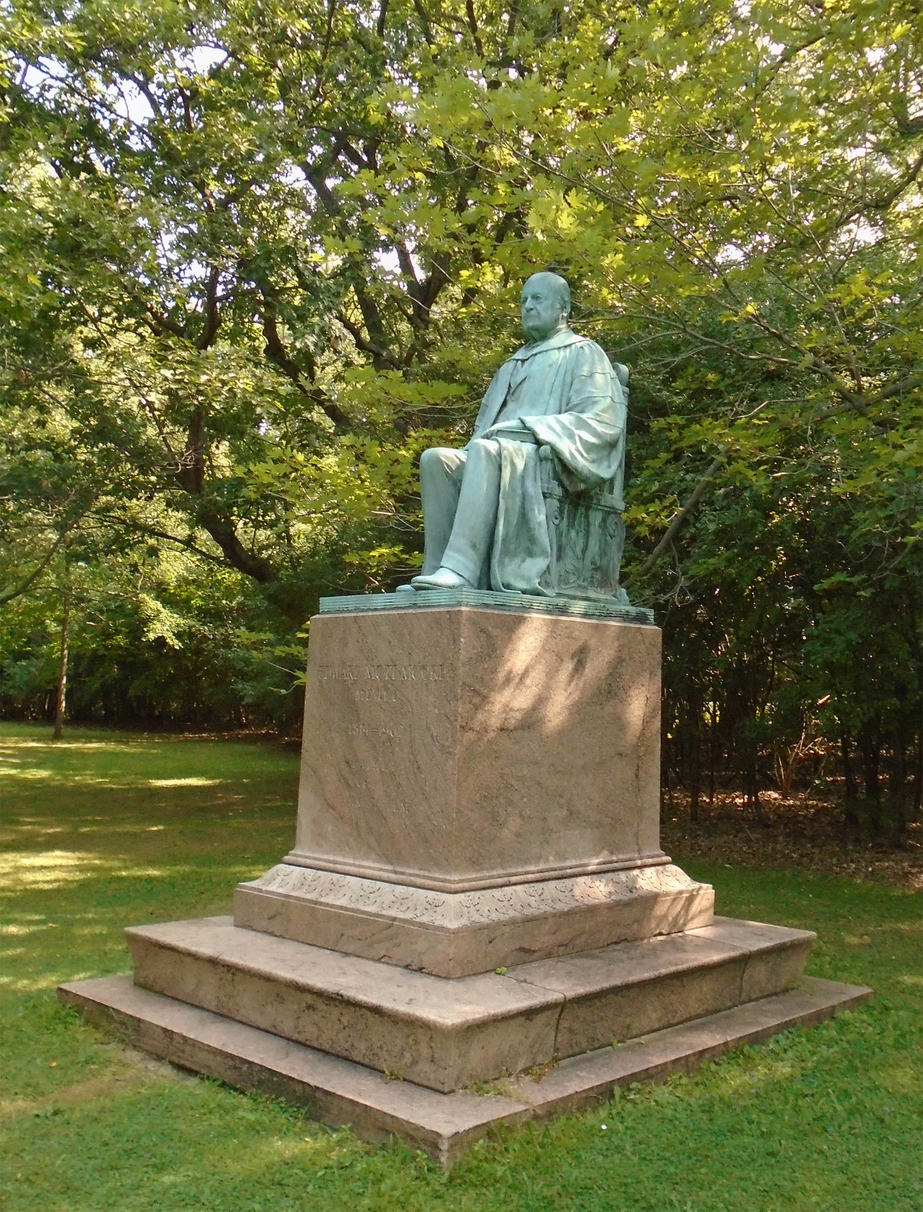 Edward Mott Moore - Statue