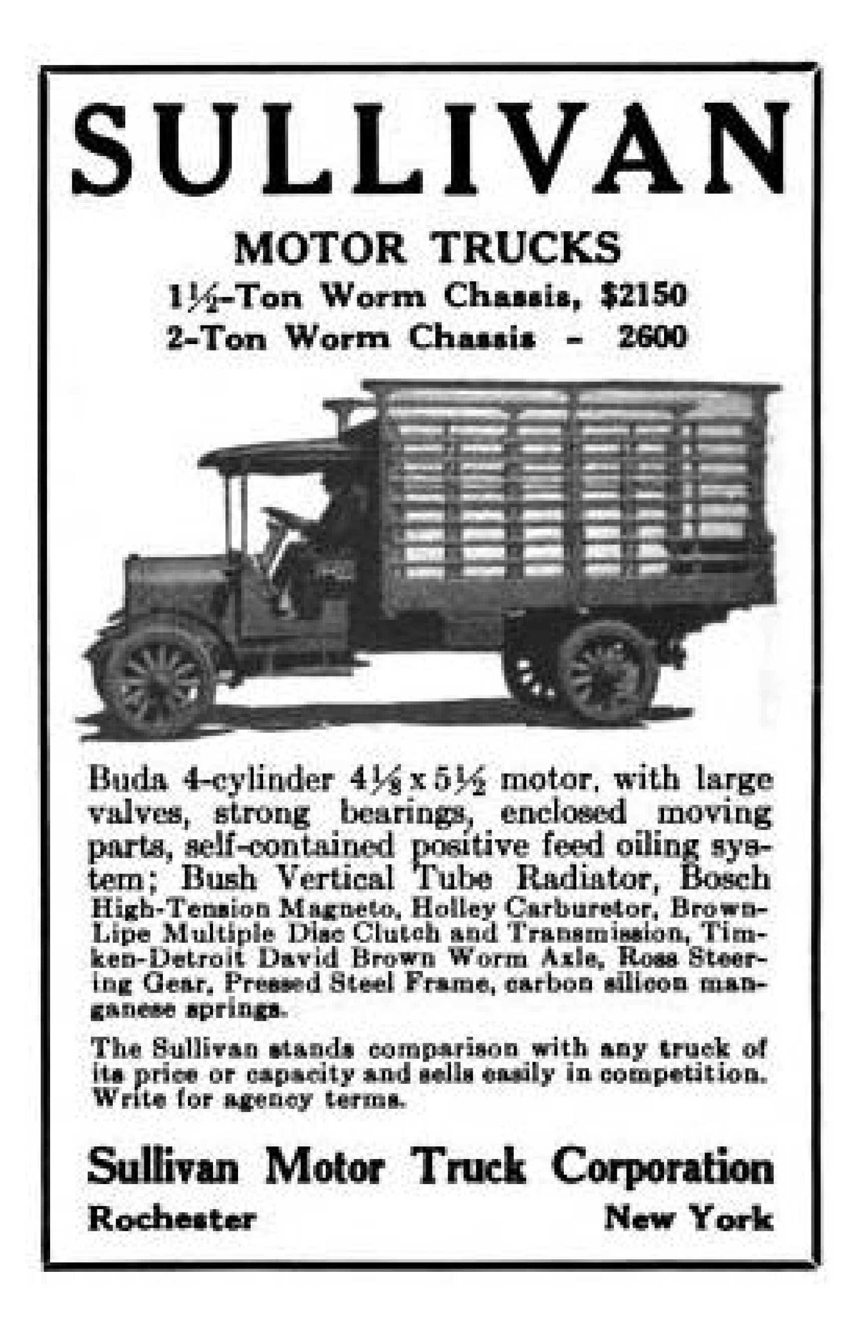 Sullivan Truck - 1918