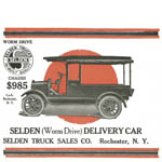Selden Truck ad - 1916