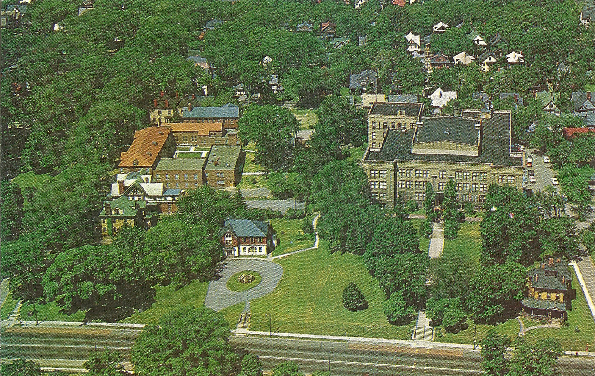 Nazareth Academy (Aerial), Rochester