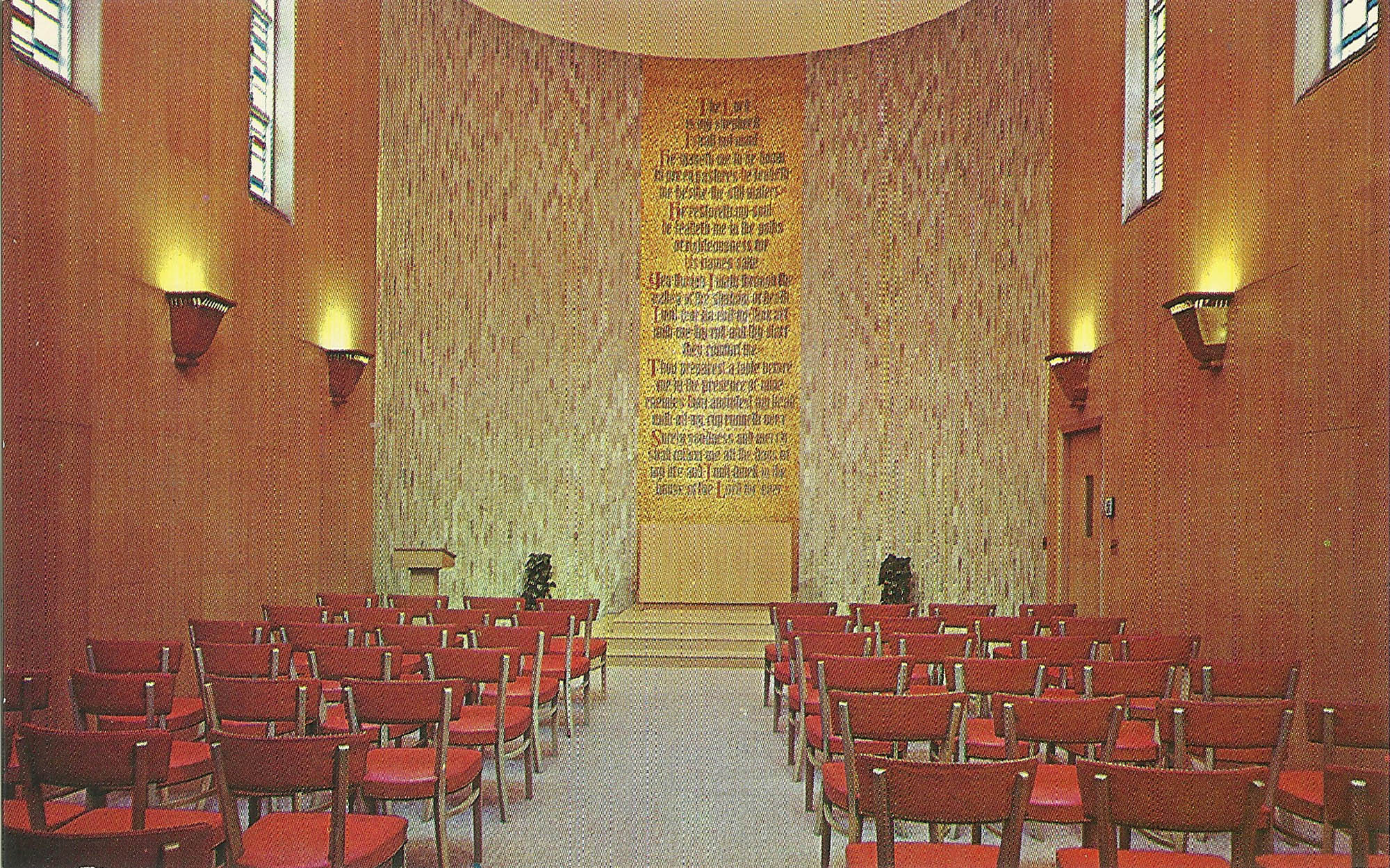 U. of R. - Interfaith Chapel (interior)