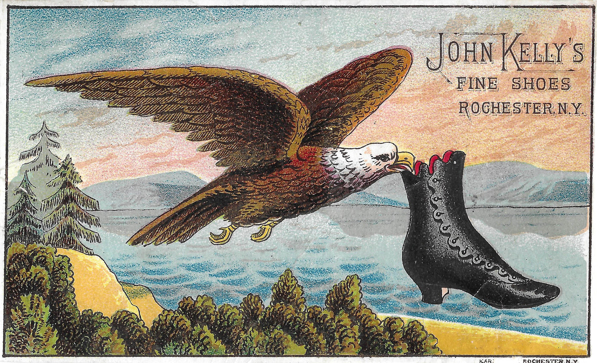 John Kelly's Shoes - Trade Card (#4)
