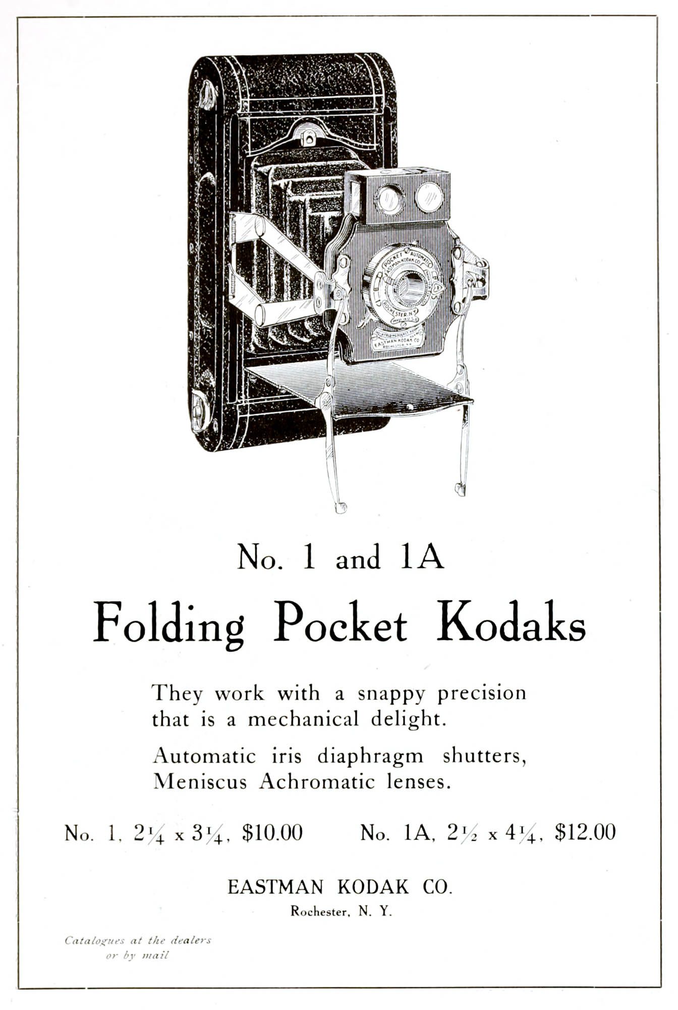 Eastman Kodak - Camera Ad - 1906