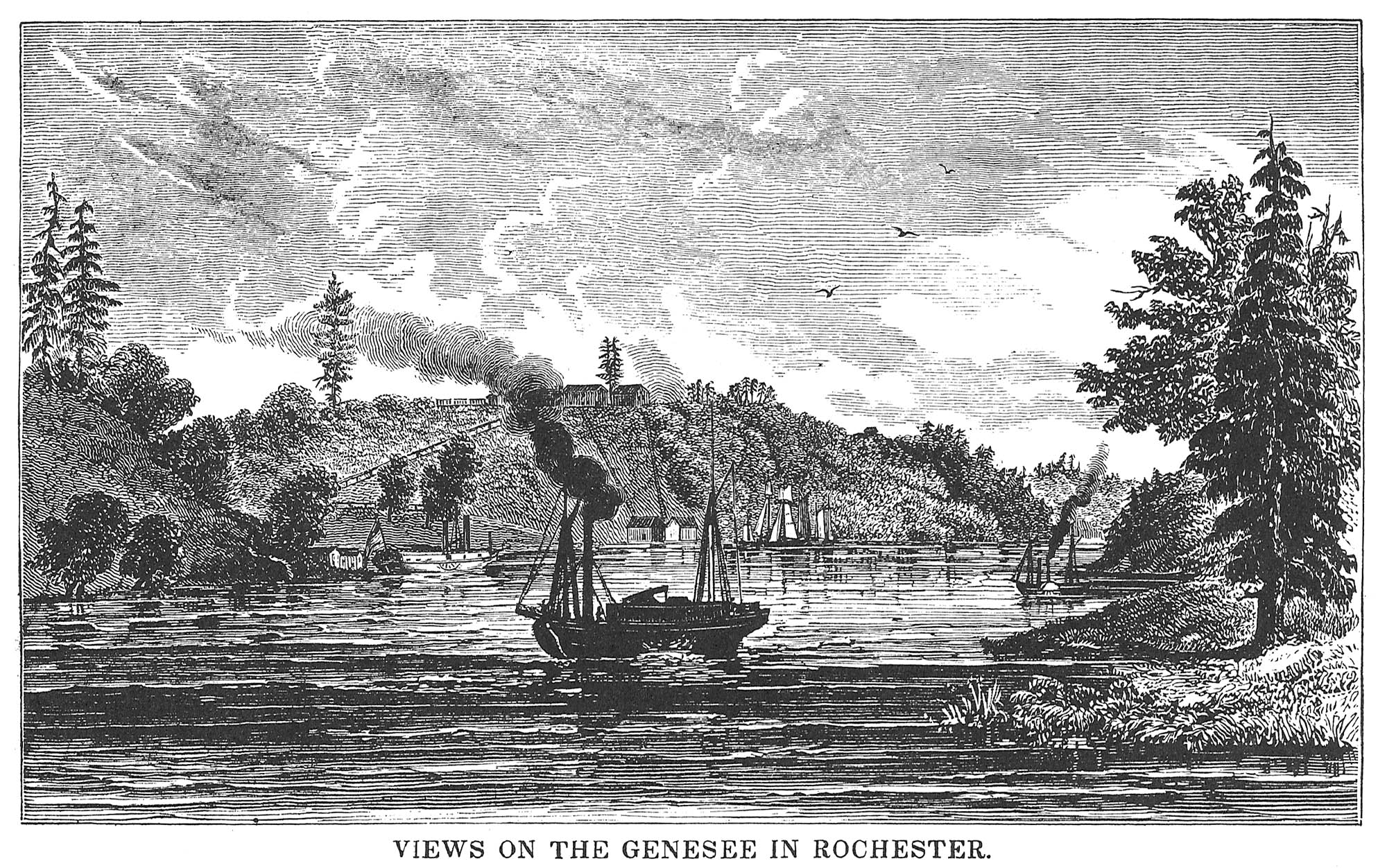 Port of Rochester - 1838