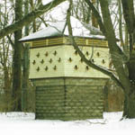 Dovecote in winter