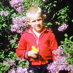 Boy in Lilacs