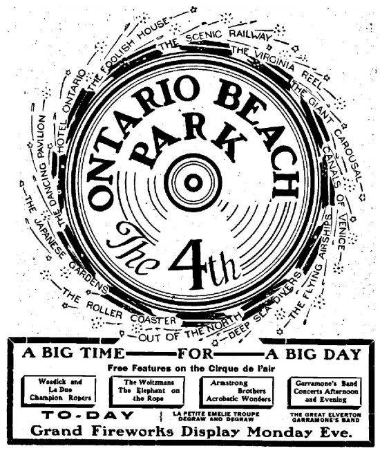 Park ad - 1910 (#2)