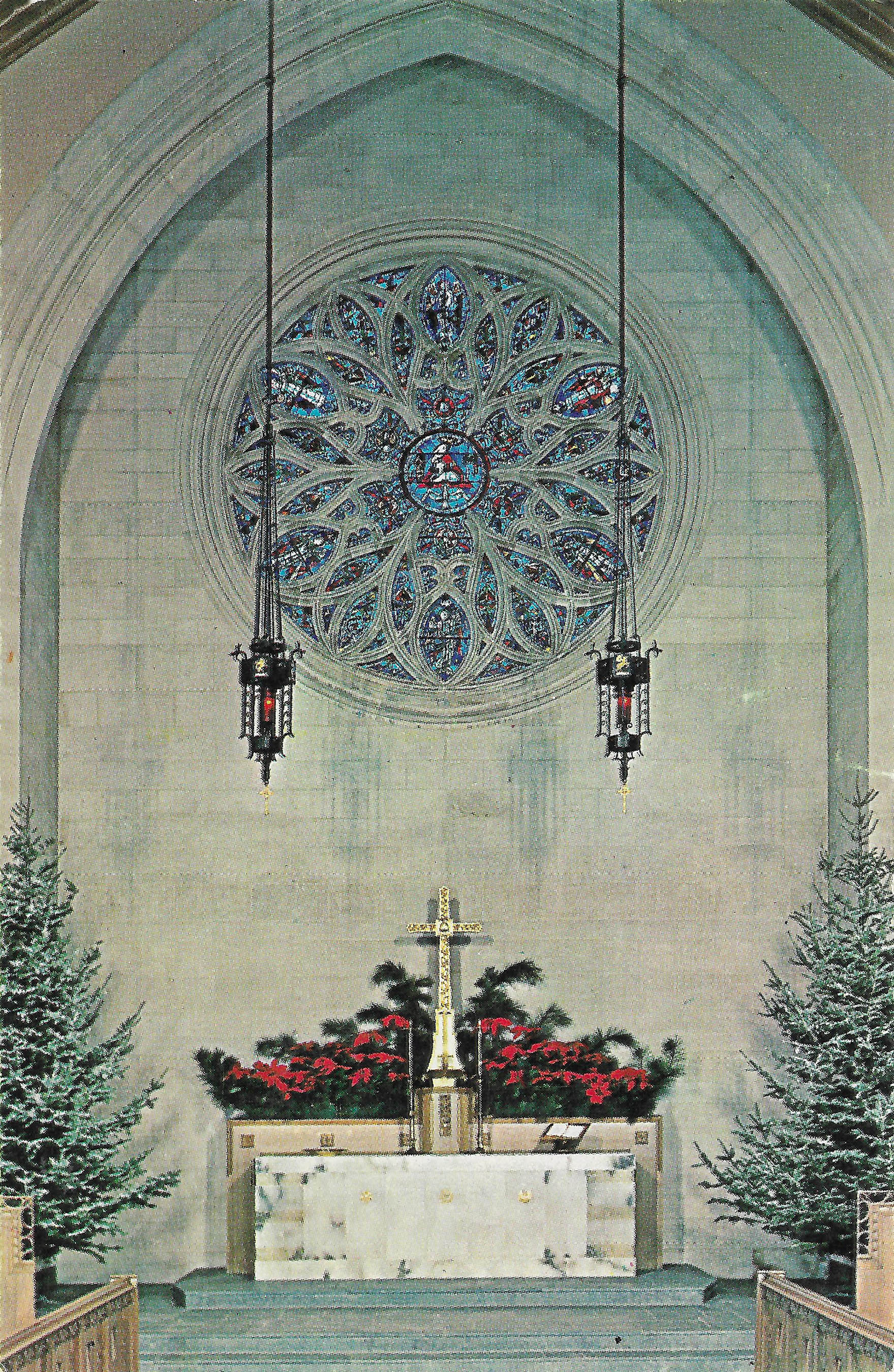 Asbury First Meth. Church - Rose Window, Rochester