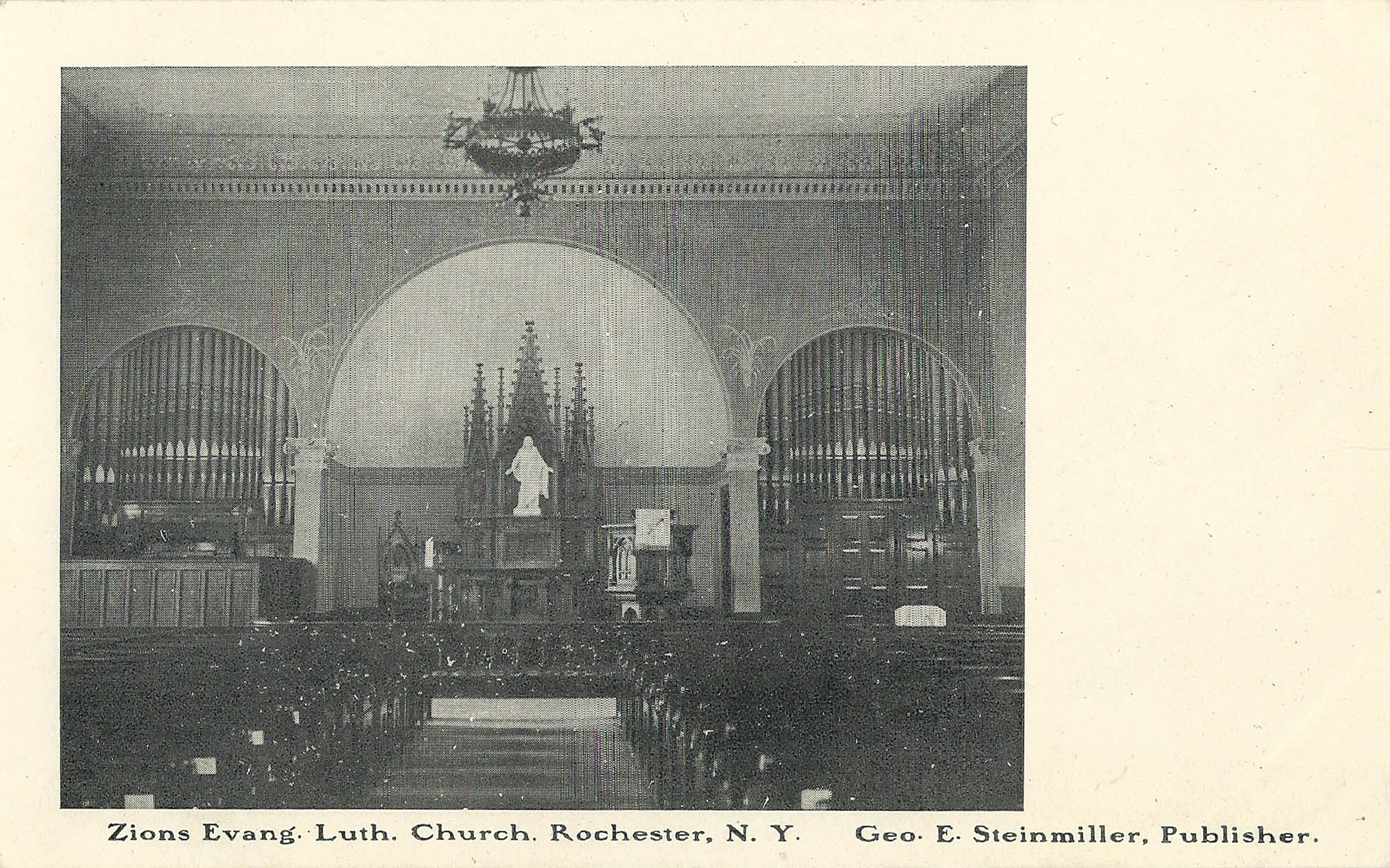 Zion Lutheran Church (interior), Rochester