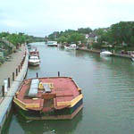 Boats on Canal at Fairport