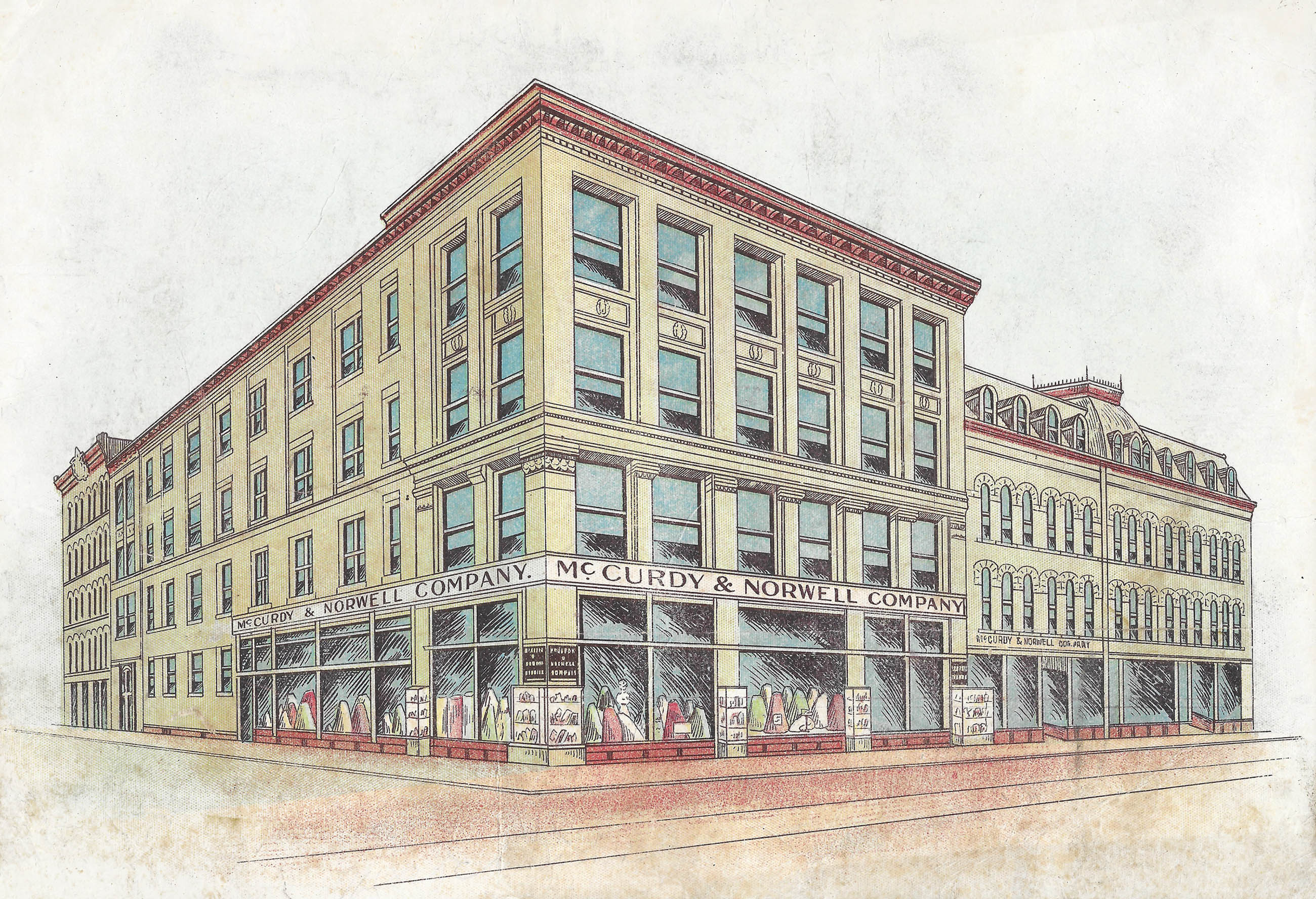 McCurdy and Norwell Co. Stores Pictures of Rochester and Monroe