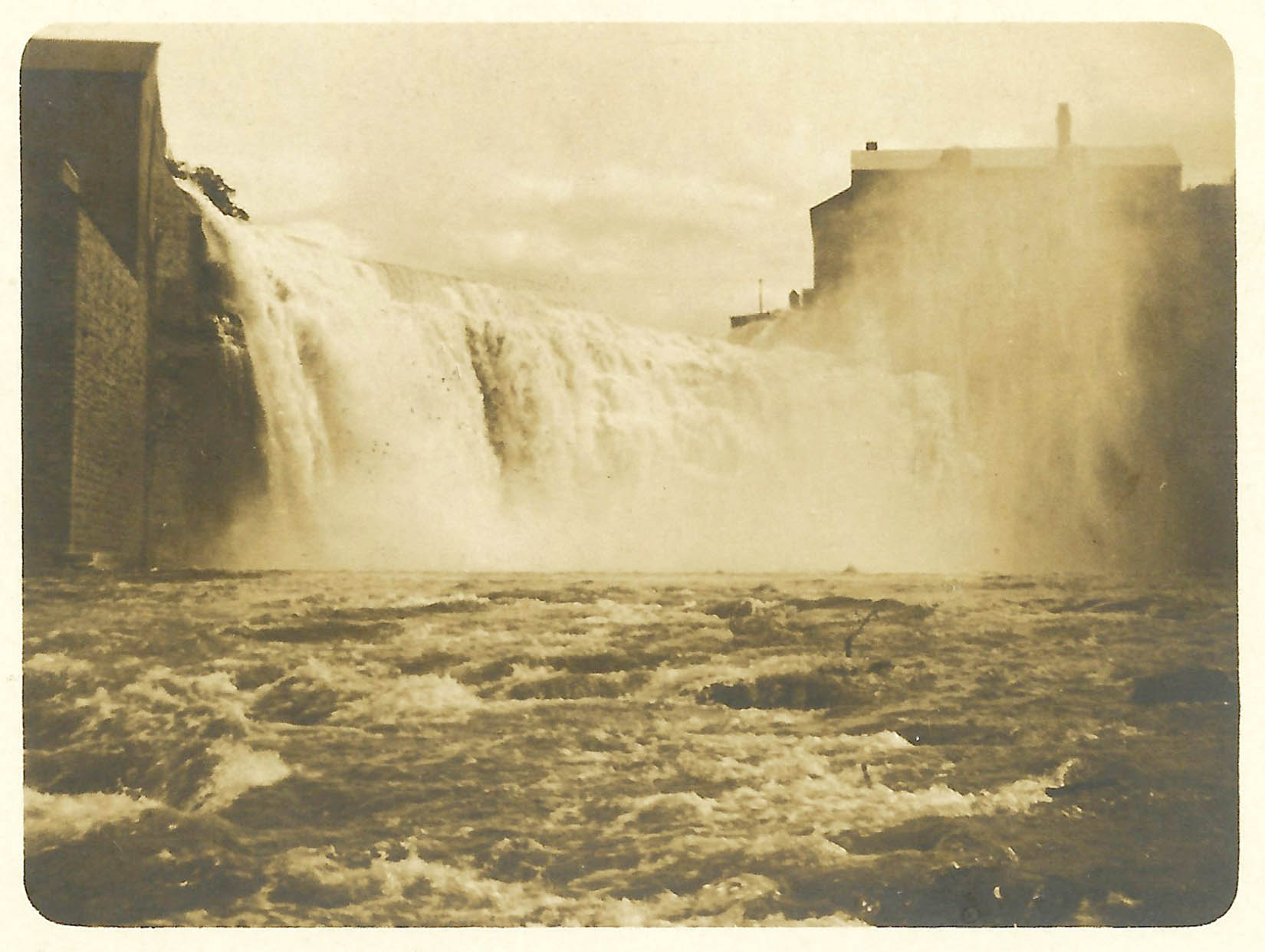 Lower Falls from below