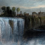 Upper Falls - 1837 Drawing