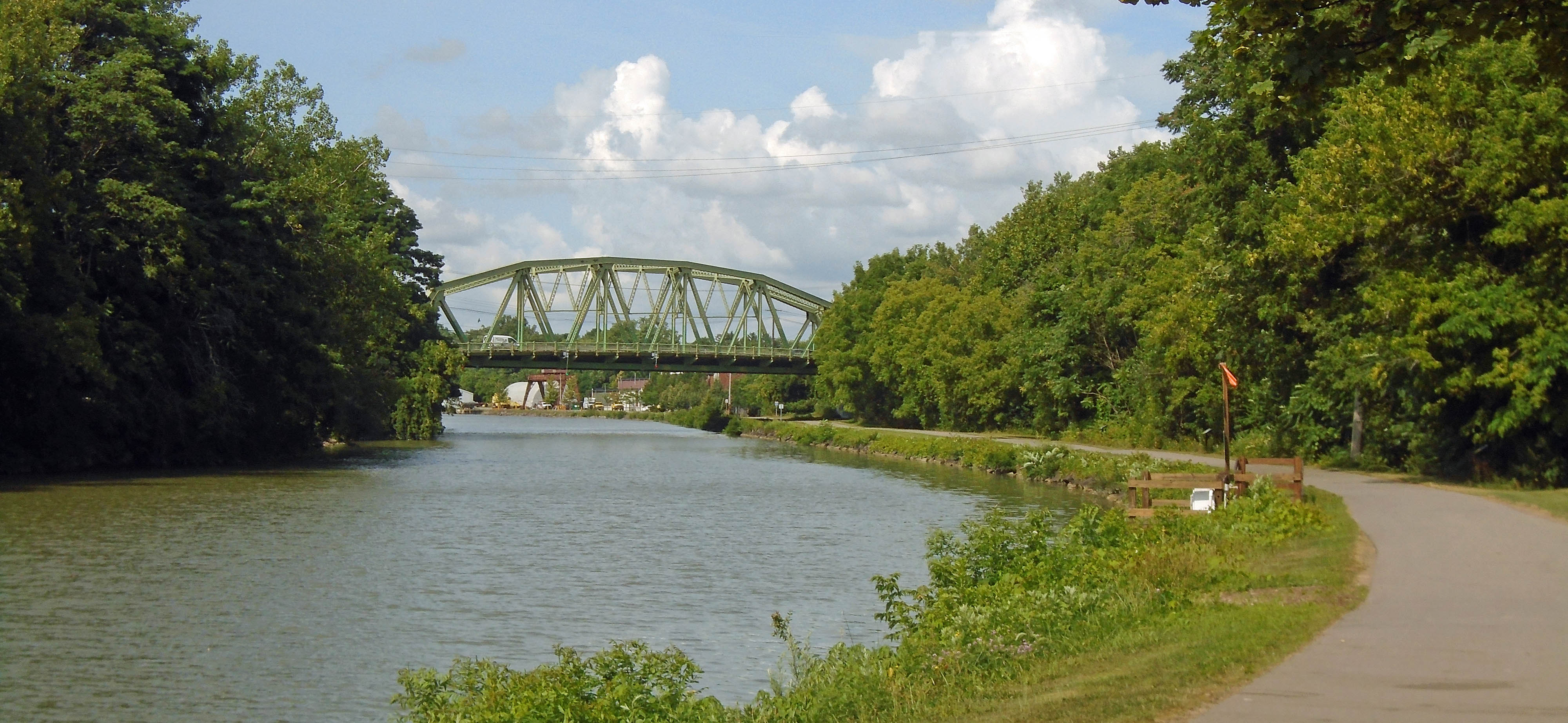 Monroe Ave. Bridge across the Erie Canal, Pittsford